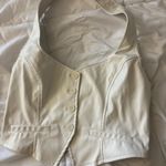 Windsor  Faux Leather Top Photo 0