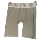 Gymshark  Women's S Fit Seamless Cycling‎ Shorts Tan Light Beige Sporty Workout Photo 0