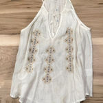 Joie  Embroidered Gauze Tank Top Women’s XS Photo 0