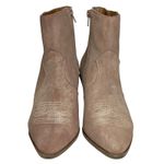 Lucky Brand Women’s Goddiy Leather Western Stitched Ankle Boot size 7 Photo 2