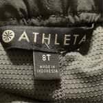 Athleta Women's dark grey/Black Belted paper bag Skyline Skort Size 8T Pockets Photo 5