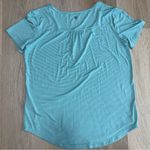 Kuhl  Blue Striped Lightweight Tshirt - Size Medium Photo 2