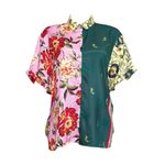 Anthropologie  Oversized Surf Shirt, Green, XS Photo 5