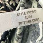 Madewell NEW!! Deep Indigo Print Smocked Halter Midi Dress in Poplin Size 4 Photo 9