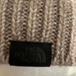 The North Face Metallic Wool Blend Pink Gold Glitter Women Sock Cap Adult OS NWOT Photo 2