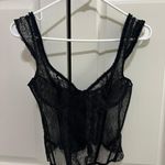 LIONESS Corset Lace Top Photo 3