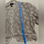 R & M Richards  Cream Lace Women's Shrug Photo 5