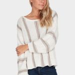 Billabong 🥰 striped sweater🥰- Med Photo 1