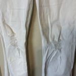 Rag and Bone  White Jeans Size 28 Women's Nina High-Rise Ankle Flare Raw Hem Photo 2