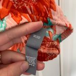 Aerie NWOT women’s pink orange lightweight cropped summer elastic top blouse L Photo 3