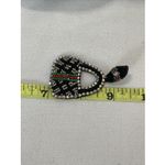 Rhia Fashion Handbag Seed Bead Earrings Black Photo 3