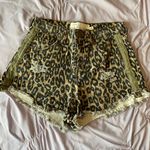 Vintage Havana Cheetah Print Jean Shorts Photo 0