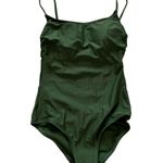 One Piece Green  Bathing Suit Photo 0