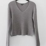 Wild Fable Rib Knit V-Neck Pullover Sweater Photo 3