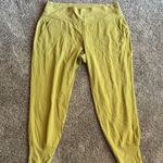 Athleta mustard jogger Pants Photo 0