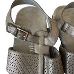 Vionic  Goldie Distressed Leather Straps Adjustable Perforated Comfort Sandals 8 Photo 5