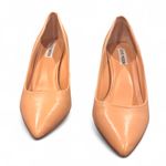 Steve Madden  Nude Tan Leather Pointed Toe Stiletto Pump 11 Photo 2