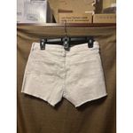 Dear John NWT  Ava Frayed Hem Jean Shorts Optic White Size 28 Photo 2