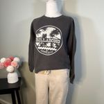 Billabong Australia Sweatshirt Palm Tree Graphic Crewneck Women's Size L Photo 1