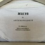 Anthropologie Maeve White Graphic Tee Milan Paris London XS Photo 2