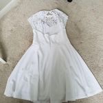Jun & Ivy Small White Lace Detail Dress Photo 2