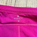 Athleta Dobby Be Free Fushia Pink Knickers. Size Medium. EUC Photo 6