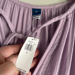 Old Navy NEW  purple lavender fit & flare crinkle gauze maxi dress Photo 4