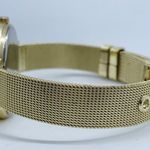CRUISE CLUB ladies gold tone dial mesh band 33mm new battery Photo 2