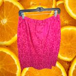 Melissa Vintage Pink Floral Skirt Suit Made in the USA Size 16 Photo 3