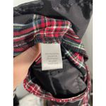 Christopher & Banks Womens Plaid Pants Black Red Green White Slim Leg Size 8 Photo 10