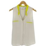 Rory Beca  Silk Sleeveless Button Up Blouse - L Photo 0