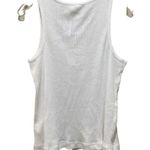 Old Navy  Rib-Knit Lace-Up Swing Tank Top White Size Small Photo 5