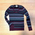 Calvin Klein [] Ribbed Striped Crewneck Sweater Photo 0