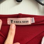 “Baby It’s Cold Outside” Lightweight Christmas Hoodie Size Large Red Photo 1