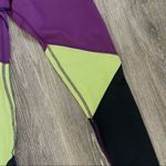 Balance Collection purple yellow black leggings Photo 6