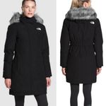 The North Face  Arctic Parka black hooded fur size 3X Black NWOT $350‎ 600 Photo 2