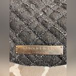 Kurt Geiger NWT Black Charcoal Grey Quilted Crossbody/Belt Bag tweed zip top Photo 1