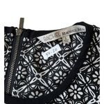 Rachel Roy  Orange & Black Round Neck Sleeveless Top Women's Size 8 | 50-20 Photo 3