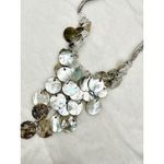 Free People NEW  Evening Plans Choker Necklace Shells Fringe Bohemian Abalone Photo 1