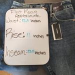 EXPRESS NWT High Rise Raw Hem Flexx Straight Ankle Jeans Women's S Short Photo 10