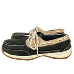 Rockport Works Women’s Sailing Club Slip Resistant Steel Toe Work Shoes Size 8 Blue Photo 3