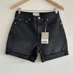 Everlane The Cheeky Short in Vintage Black, Size 27 Photo 4