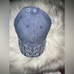 Free People NWT  Understated Leather Reiko Washed Baseball Hat In Washed Black Photo 6