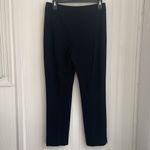 NYDJ Ponte Knit Black Ankle Pants Front Seam Stretch Lift X Tuck Classic Size 4 Photo 3
