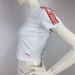 Puma Fenty Wet T Shirt Crop Top White Size M Photo 3