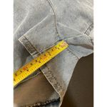 NWT Mable Denim Balloon Sleeve Rompe Sz L Tie Waist Shorts Cotton Boho Western Blue Size L Photo 15