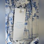 Calypso St. Barth  Coastal Sails Linen Blend Maxi Skirt Size M‎ Photo 11