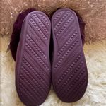 LC Lauren Conrad Allis Faux Fur Cuff Clog Women's Slippers Photo 3