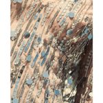 Mac Duggal Long Sleeve Beaded Fringe Plunge Neck Dress size 10 Photo 3