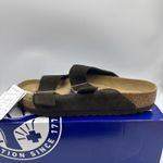 Birkenstock Arizona Mocca Brown Soft Footbed Suede Leather Women Sandals Size 8 Photo 12